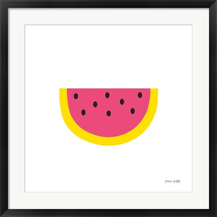 Framed Watermelon Print