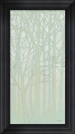 Framed Spring Trees II Print