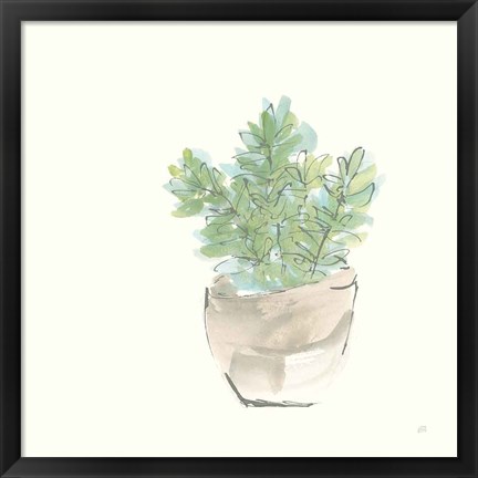 Framed Succulent II Print