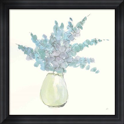 Framed Plant Eucalyptus IV Print