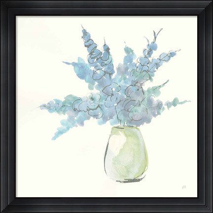 Framed Plant Eucalyptus III Print