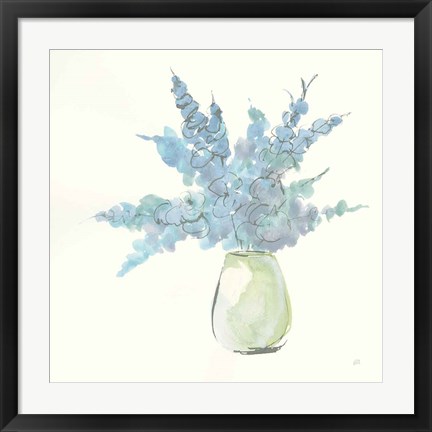 Framed Plant Eucalyptus III Print