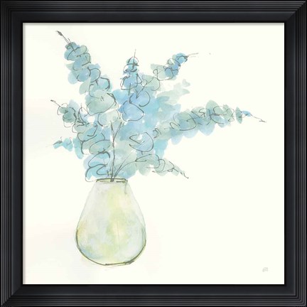 Framed Plant Eucalyptus II Print