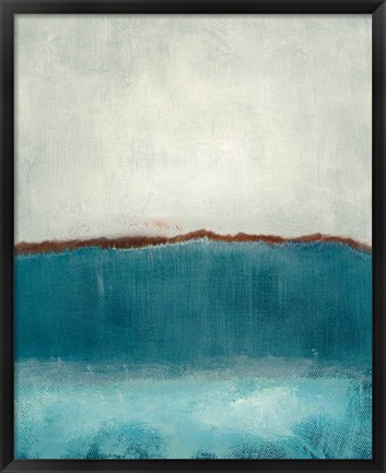 Framed Clouds of Neptune I Print