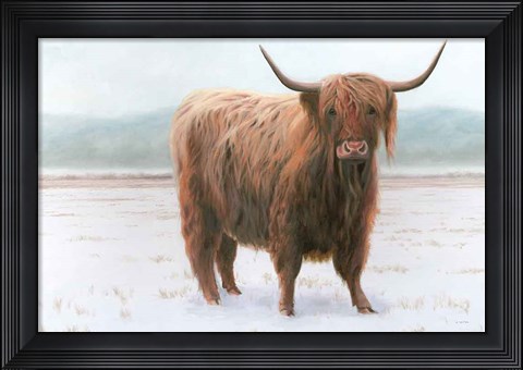 Framed King of the Highland Fields Print