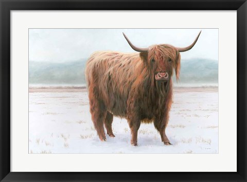 Framed King of the Highland Fields Print