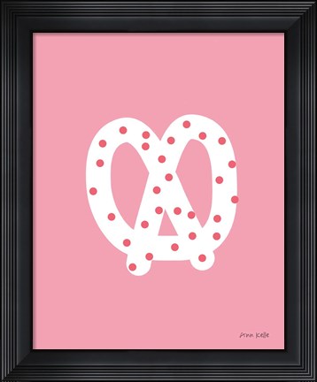 Framed Pretzel Print