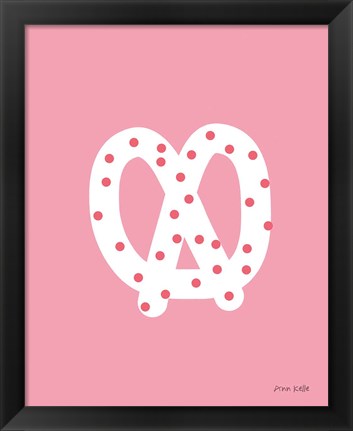 Framed Pretzel Print