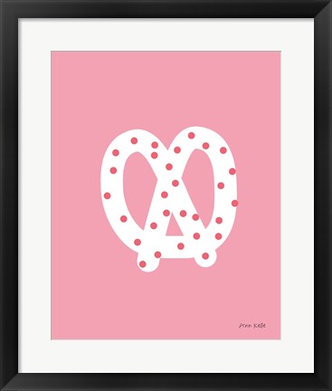 Framed Pretzel Print