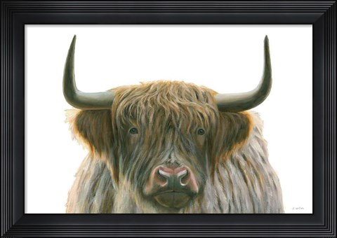 Framed Highlander Print