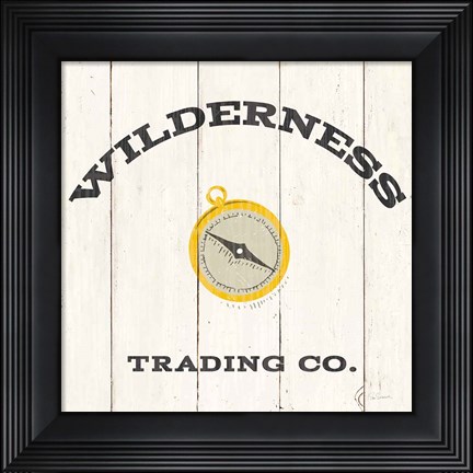 Framed Cabin Life XIV Neutral Print