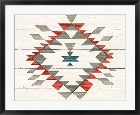 Framed Cabin Life I Neutral Print