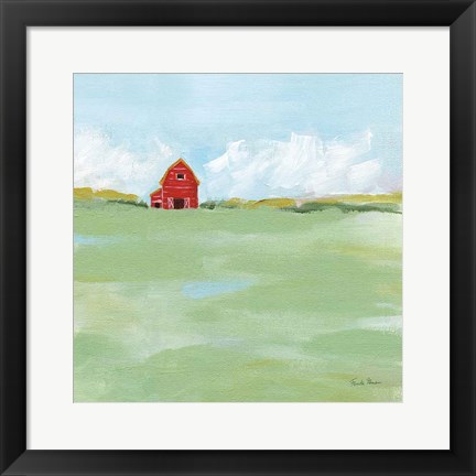 Framed Country Feel Print