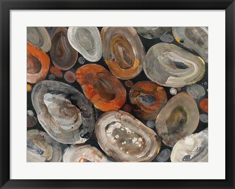 Framed Autumn Rocks Print