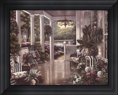 Framed Sunday Afternoon II Print
