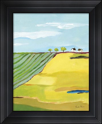 Framed Golden Country Print