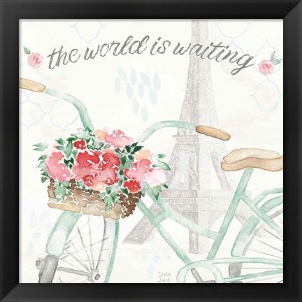 Framed Boho Ride III Print