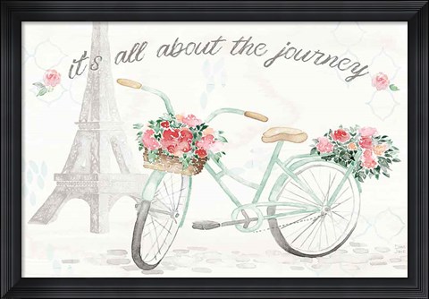Framed Boho Ride I Print
