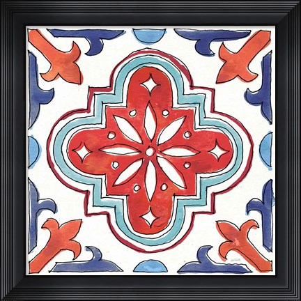Framed Americana Mood X Print