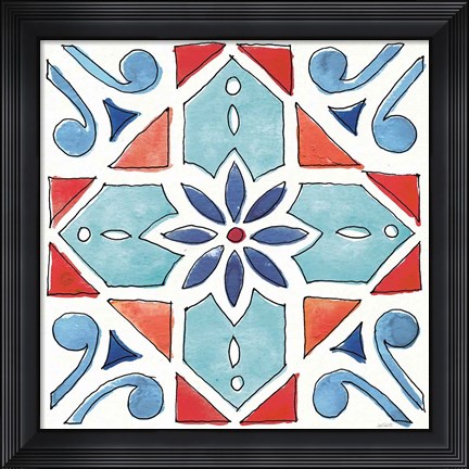 Framed Americana Mood XI Print