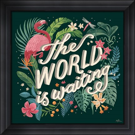 Framed Jungle Love VIII Print