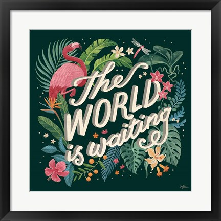 Framed Jungle Love VIII Print