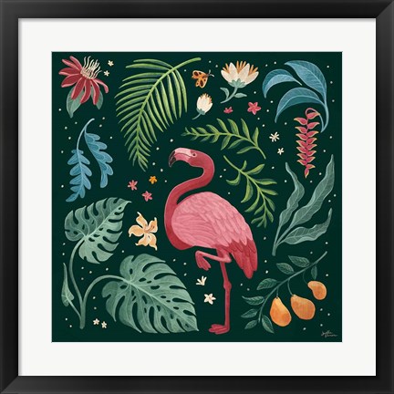 Framed Jungle Love VI Print