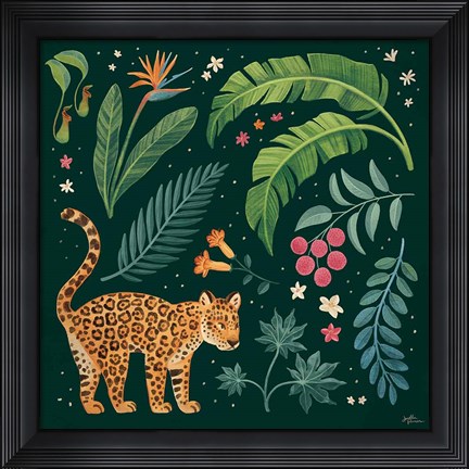 Framed Jungle Love IV Print