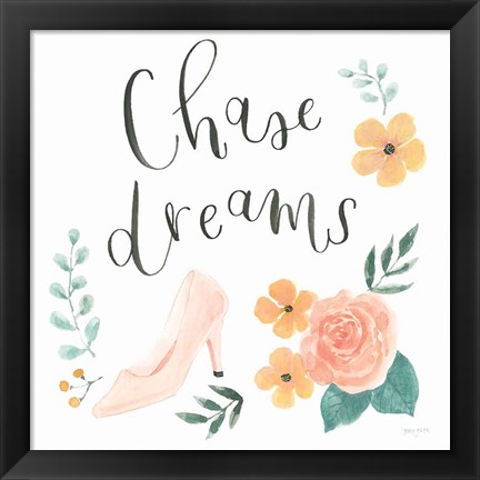Framed Chase Dreams I Print