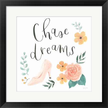 Framed Chase Dreams I Print