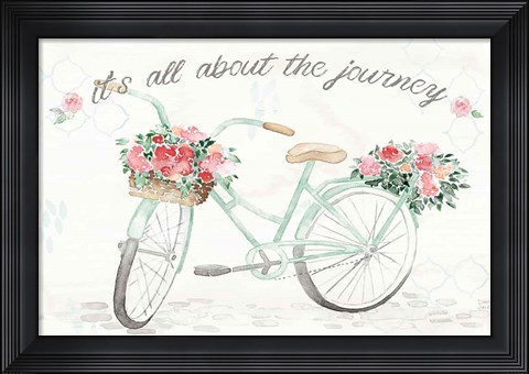 Framed Boho Ride VI Print
