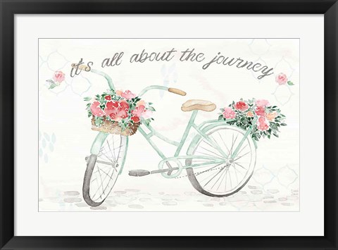 Framed Boho Ride VI Print