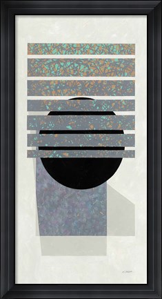 Framed Full Moon II v2 Panel Print