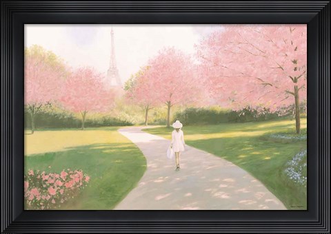 Framed Printemps a Paris II Print