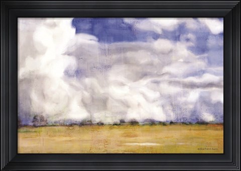 Framed Big Blue Sky Print