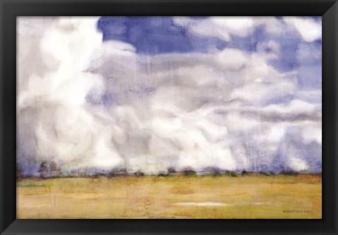 Framed Big Blue Sky Print