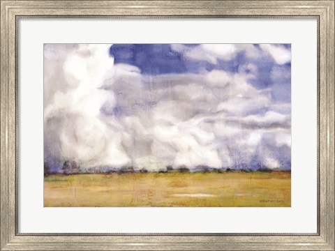 Framed Big Blue Sky Print