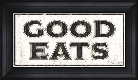 Framed Good Eats Print
