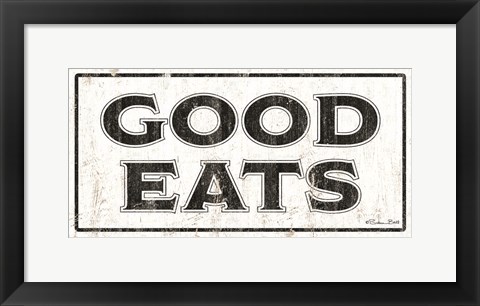 Framed Good Eats Print