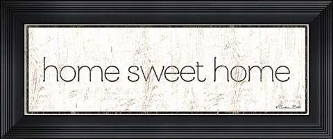 Framed Home Sweet Home Print