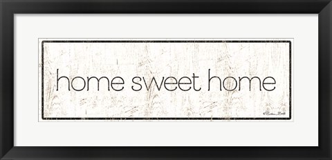 Framed Home Sweet Home Print