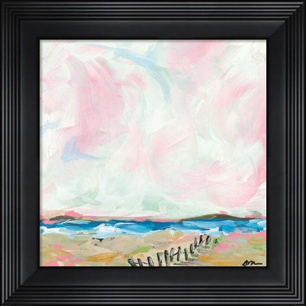 Framed Beach Days II Print