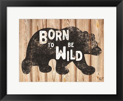 Framed Born to Be Wild Print