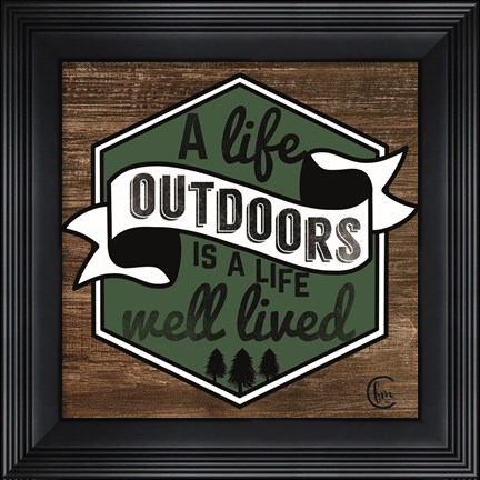 Framed Outdoor Life Print