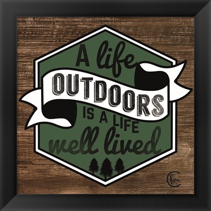 Framed Outdoor Life Print