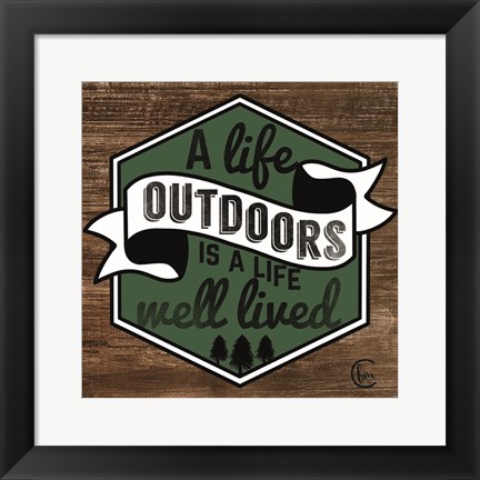 Framed Outdoor Life Print