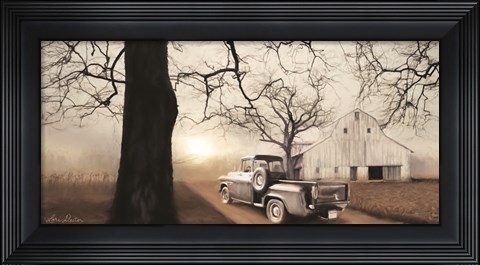 Framed Millersburg Sunrise Print