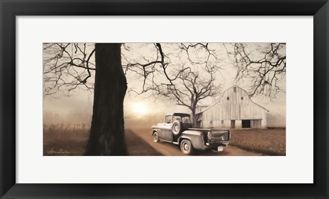 Framed Millersburg Sunrise Print