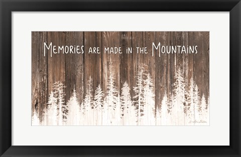 Framed Mountain Memories Print