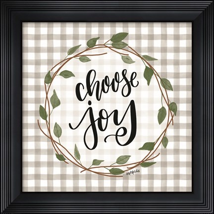 Framed Choose Joy Print